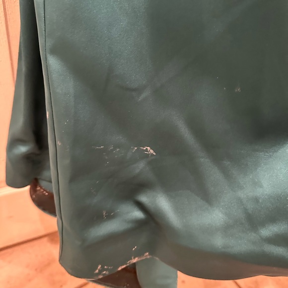 Emerald green prom dress - Picture 4 of 7